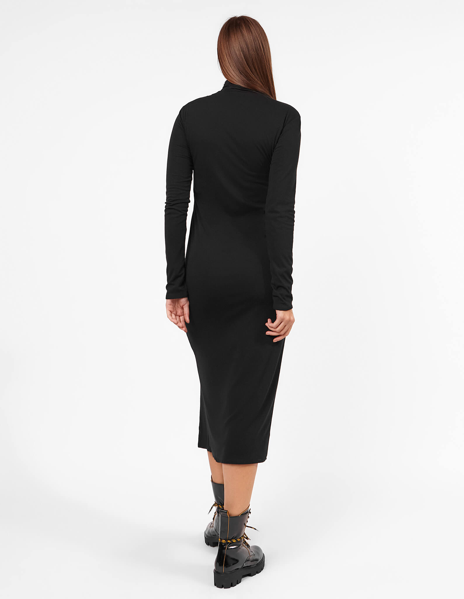 Rochie midi neagra LOVE ME TENDER 